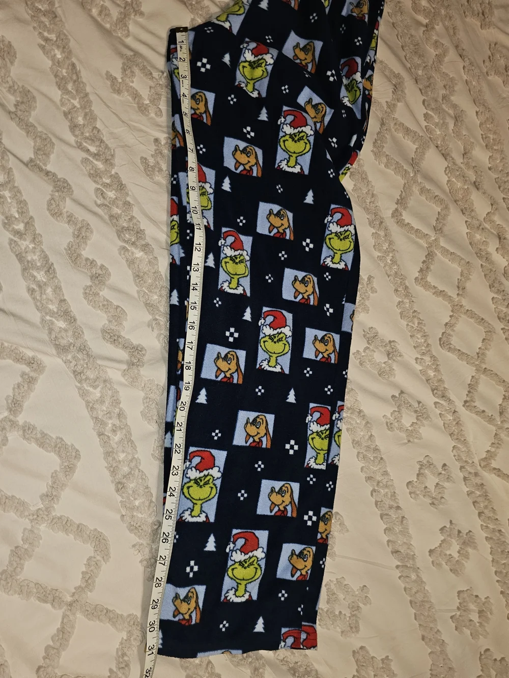 Komar Kids 'Big' Kids Navy Grinch Print Holiday Pajama Pants